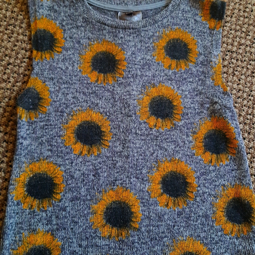 Sunflower Crop Top